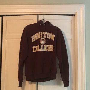 Boston College hooded sweatshirt